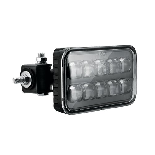  LED Rectangle Flood Beam Worklamp 100 Deg 9 - 36V 10 LED's 5,600 Lumens